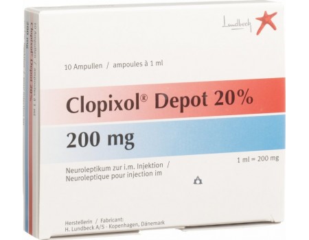 CLOPIXOL DEPOT 200 mg. 1 ml. 10 ampoules